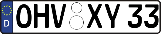 OHV-XY33