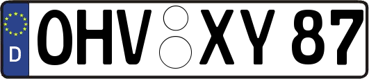 OHV-XY87