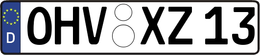 OHV-XZ13