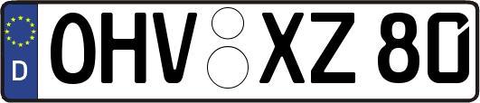 OHV-XZ80