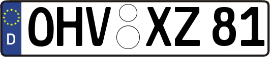 OHV-XZ81
