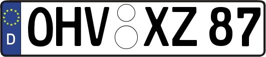 OHV-XZ87