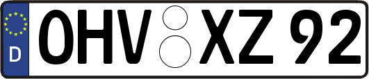 OHV-XZ92