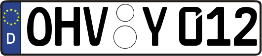 OHV-Y012