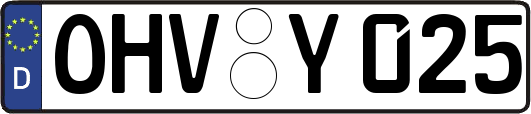 OHV-Y025