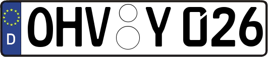 OHV-Y026
