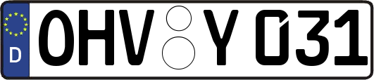 OHV-Y031