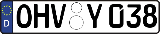 OHV-Y038