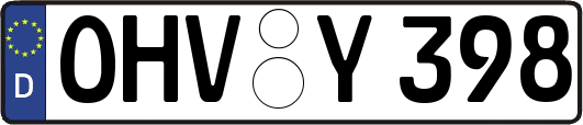 OHV-Y398