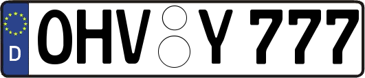 OHV-Y777