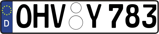 OHV-Y783