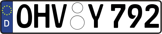 OHV-Y792