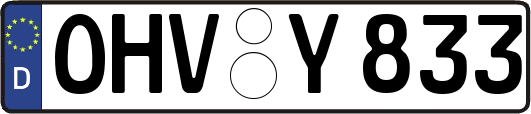 OHV-Y833