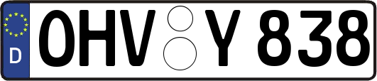 OHV-Y838