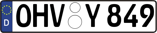 OHV-Y849