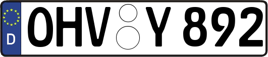 OHV-Y892
