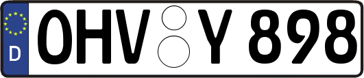 OHV-Y898