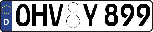 OHV-Y899