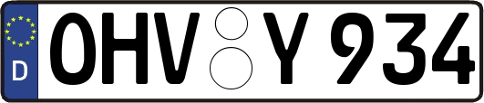 OHV-Y934