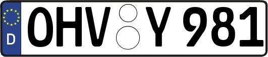 OHV-Y981