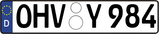 OHV-Y984
