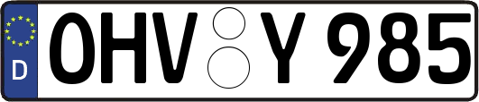 OHV-Y985