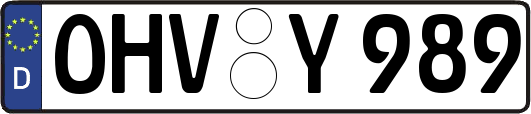 OHV-Y989