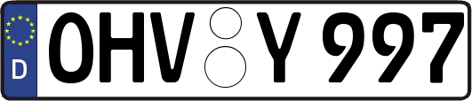 OHV-Y997