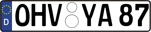 OHV-YA87