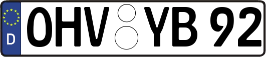 OHV-YB92