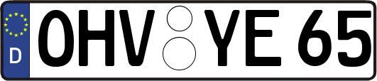 OHV-YE65