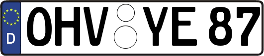 OHV-YE87