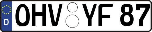 OHV-YF87
