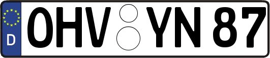 OHV-YN87