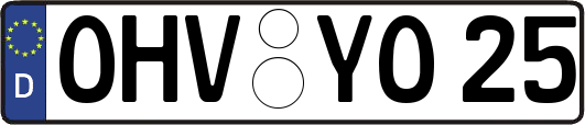 OHV-YO25