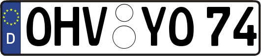 OHV-YO74