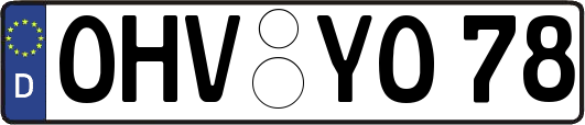 OHV-YO78