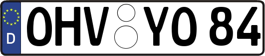OHV-YO84