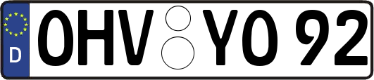 OHV-YO92