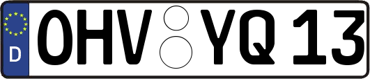 OHV-YQ13