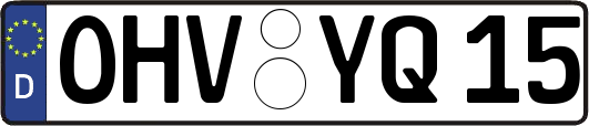 OHV-YQ15