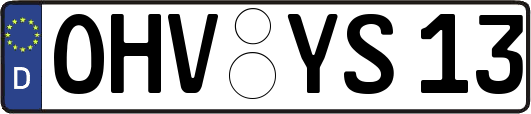 OHV-YS13
