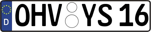 OHV-YS16