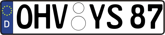 OHV-YS87