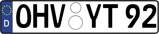 OHV-YT92