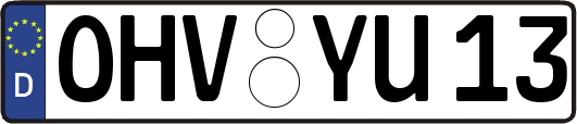 OHV-YU13