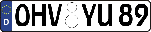 OHV-YU89