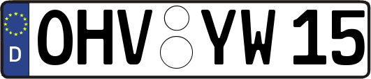 OHV-YW15