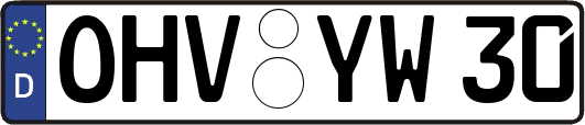OHV-YW30