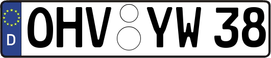 OHV-YW38